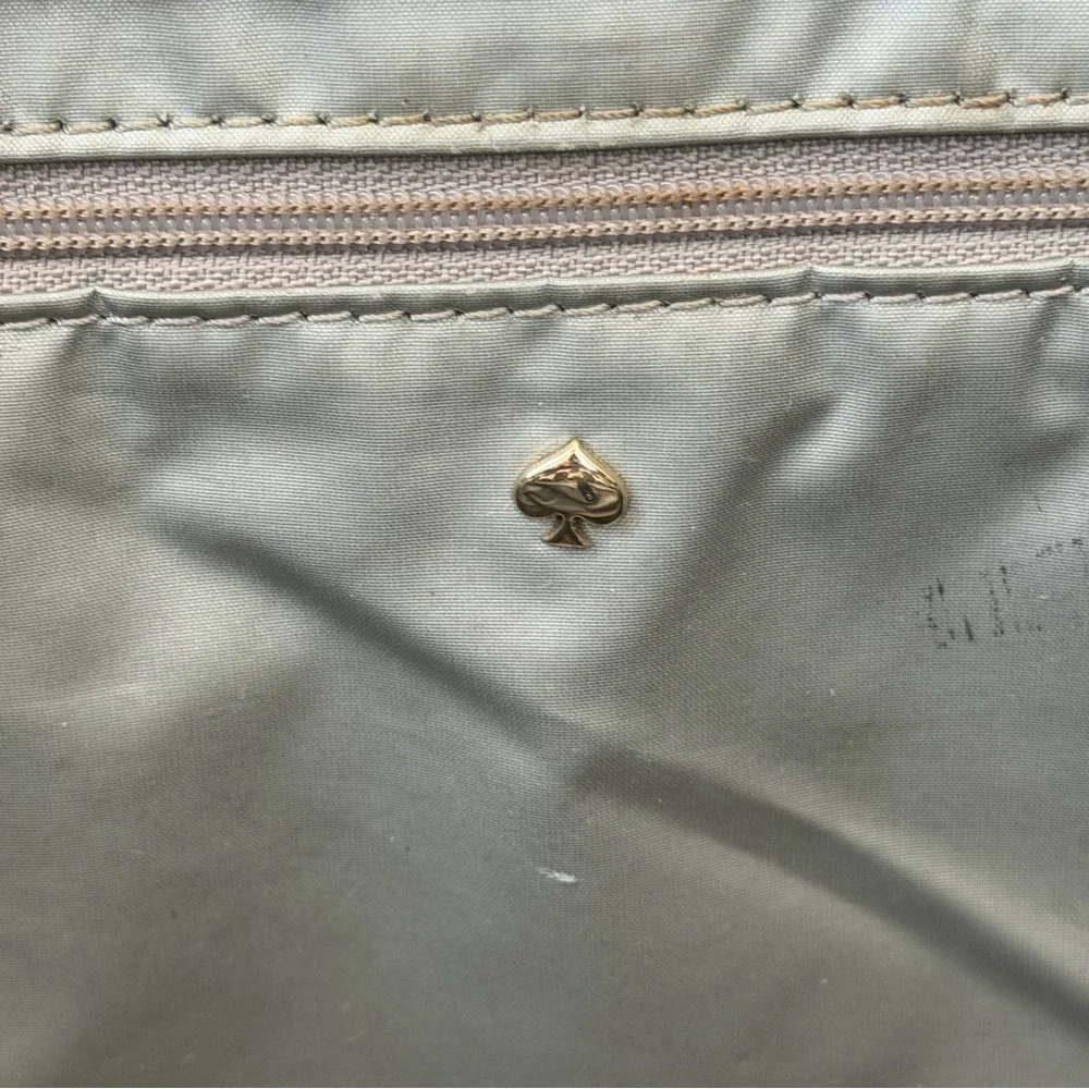Kate Spade Bow Tile Francis Diaper Bag Geometric Tote Changing Pad
